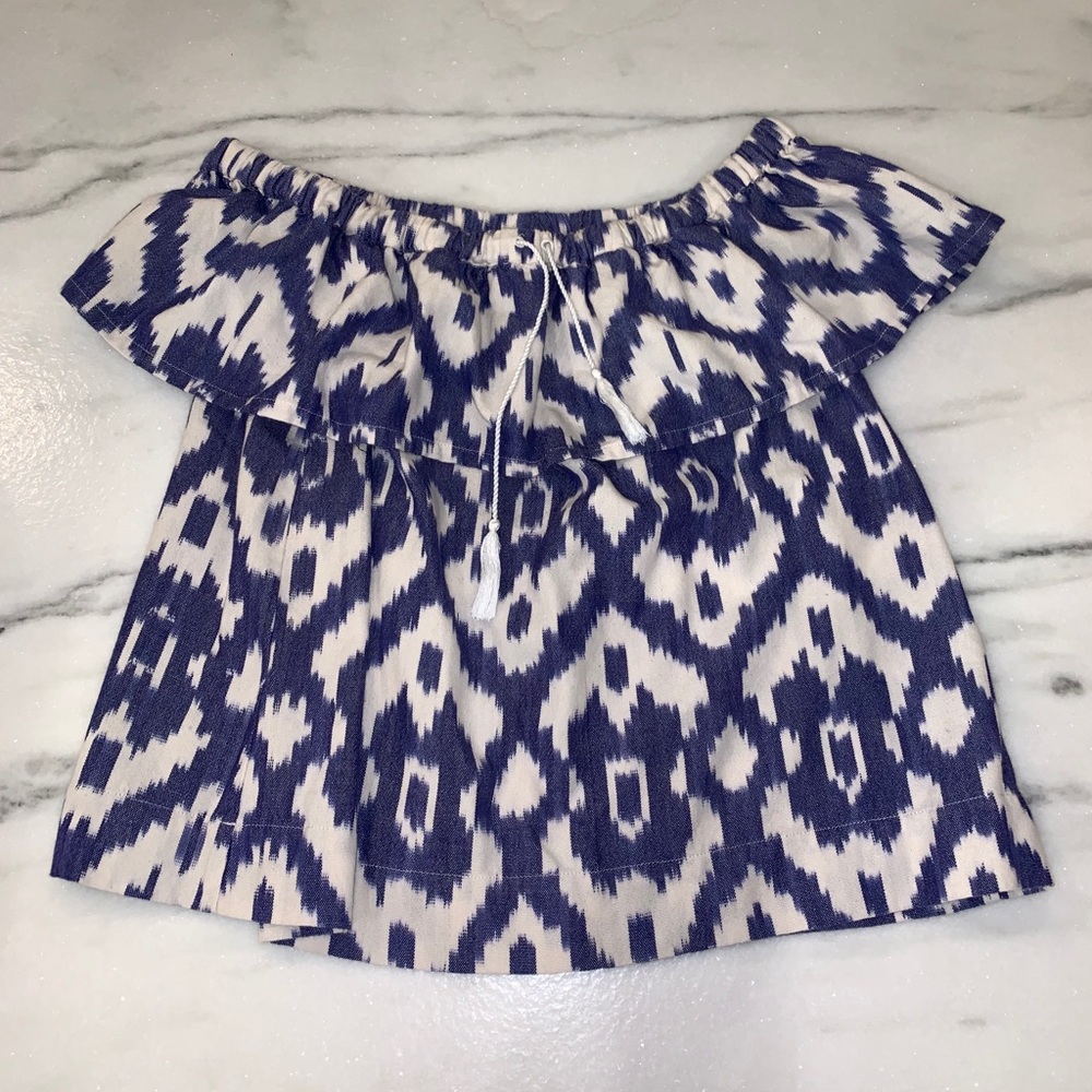 Madewell off the should top